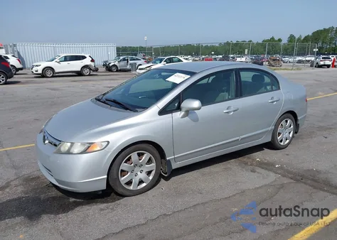 2008 Honda Civic Lx from USA, damaged, VIN 1HGFA16578L102293